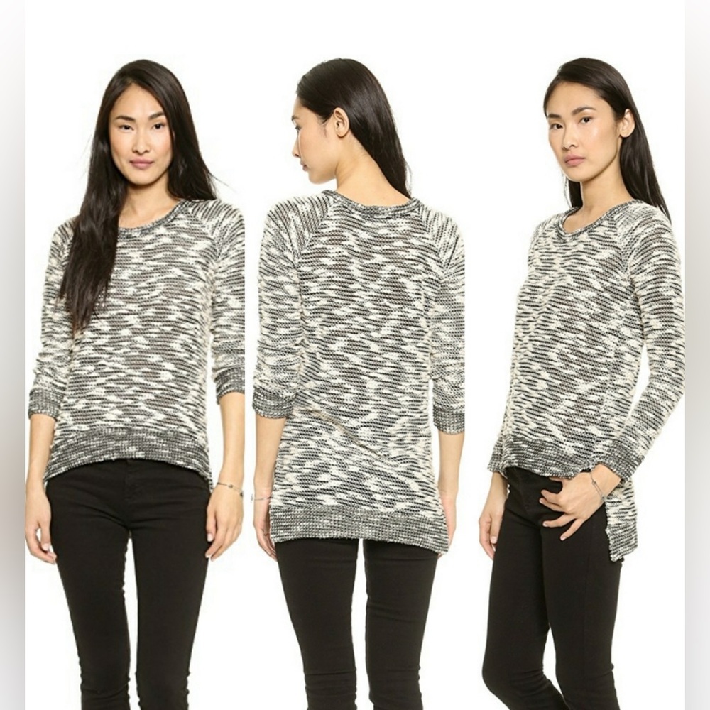 MONROW Knit Hi Low Sweater Size XS